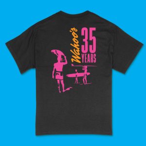 Th Anniversary Black Tee Back