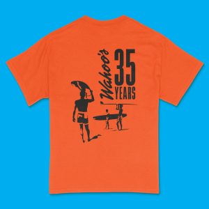 35Th Anniversary Orange Tee Back